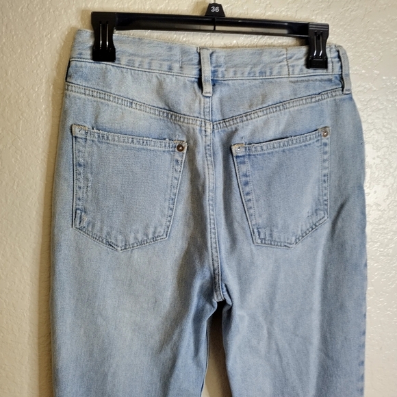 Free People we the free Lasso Jean in Foxtrot Light Wash Sz 26 - Picture 7 of 11